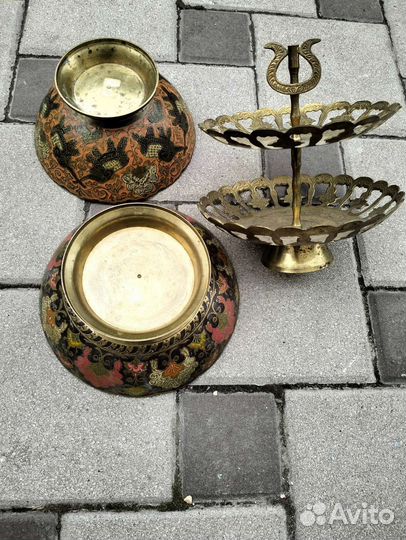 Индия ваза тарелки менажница кумганы