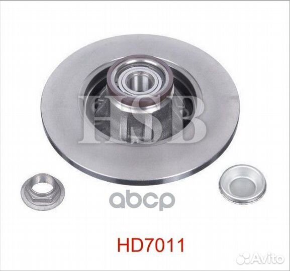 Диск тормозной без подшипника задний citroen: C