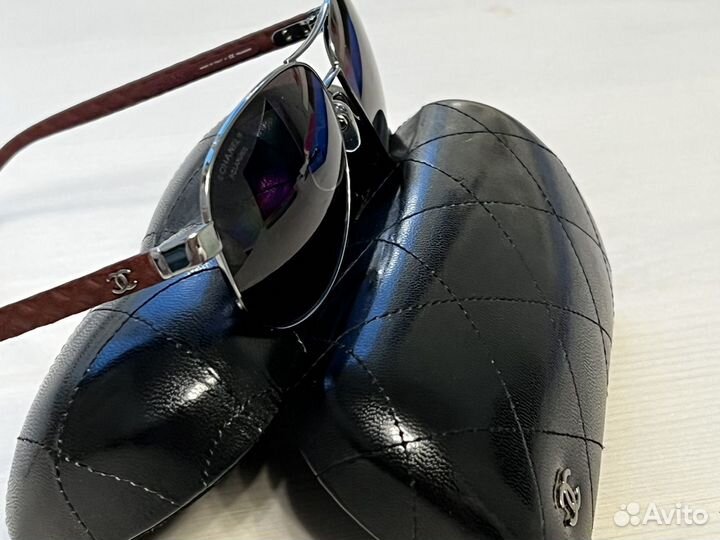 Солнечные Очки авиаторы Chanel оригинал