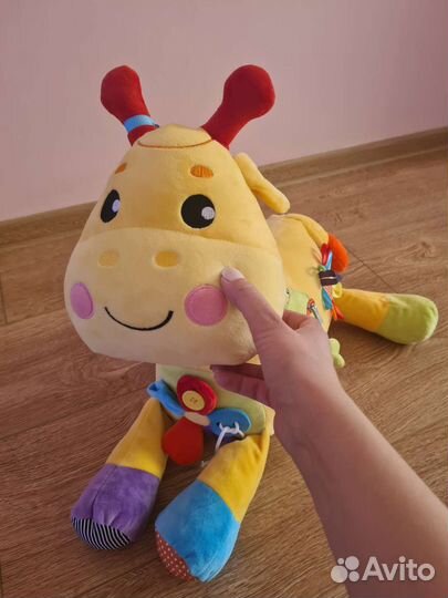 Мягкая игрушка Корова развивающая