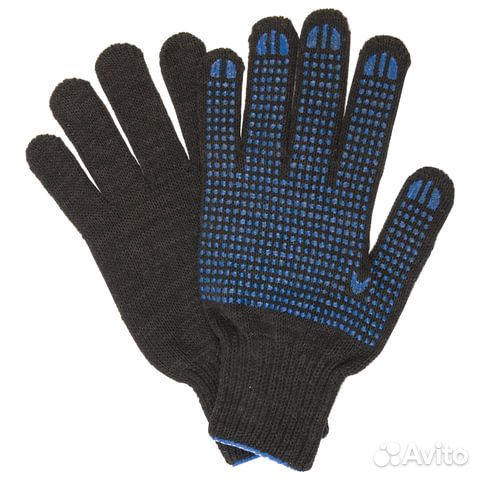 Перчатки хлопчатобумажные, комплект 5 пар, 7 класс
