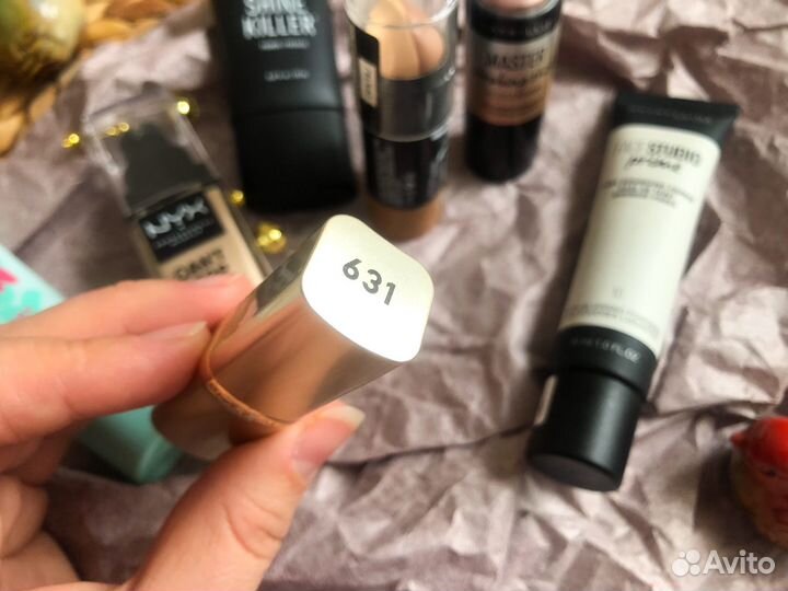 Набор косметики пакетом бу NYX Loreal Maybelline