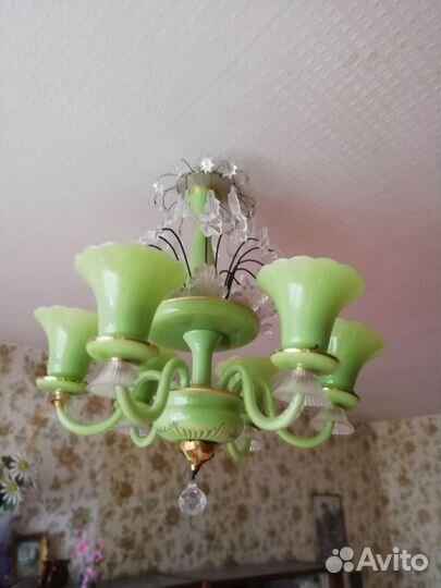 Люстра ретро винтаж СССР