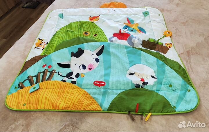 Развивающий коврик tiny love ферма