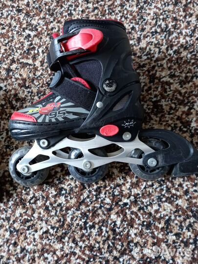 Роликовые коньки детские раздвижные