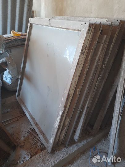 Большие деревянные рамы