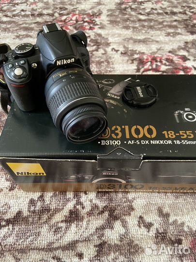 Зеркальный фотоаппарат nikon d3100