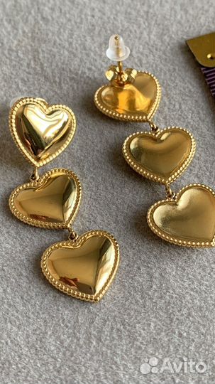 Серьги из ювелирной стали