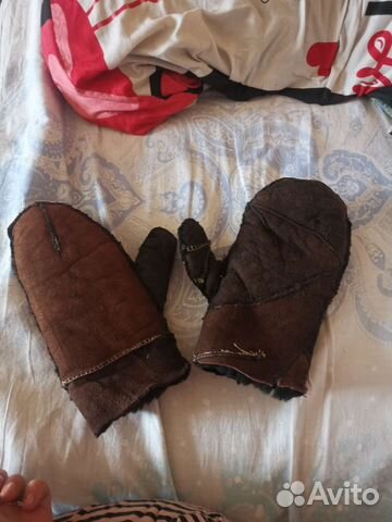 Варежки зимние