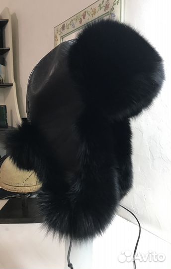 Ушанка мех песца