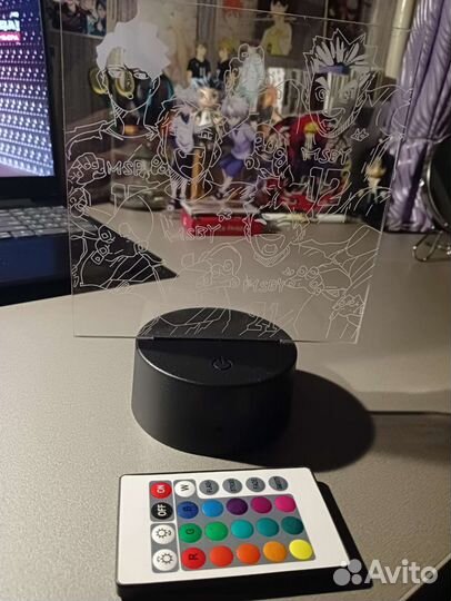 Светильник аниме