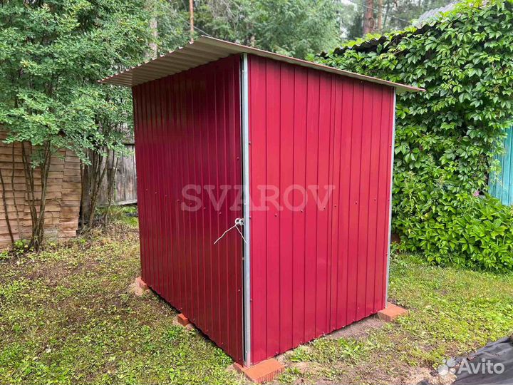 Сарай металлический