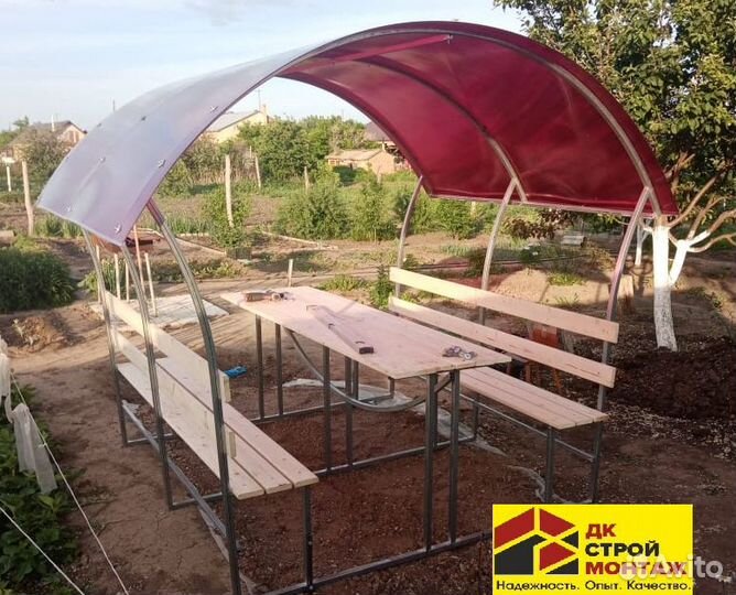 Летняя беседка