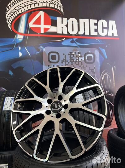 Литые диски Brabus r20 5*112 разноширокие мерседес