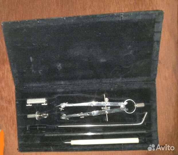 Готовальня СССР спн-1 чёртёжный инструмент