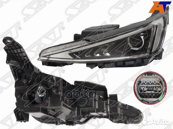 Фара hyundai elantra 18-20 LH галоген st130021 Sat