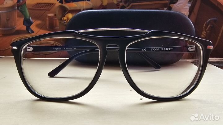 Очки Tom Hart для зрения с затимнением