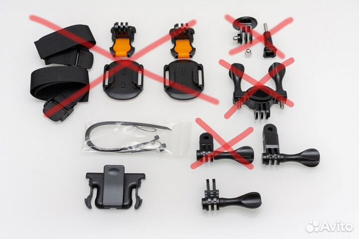 Крепежи и кронштейны для экшн-камеры