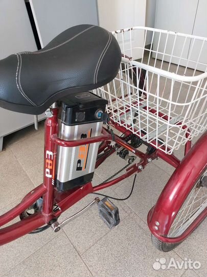 Электровелосипед трехколесный