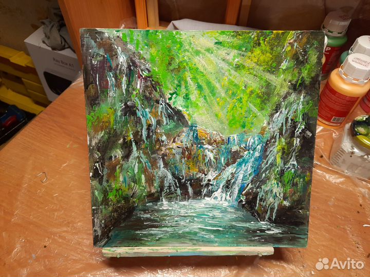 Картина маслом пейзаж