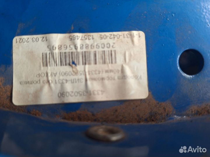 Колодки тормозные ЗИЛ 4331