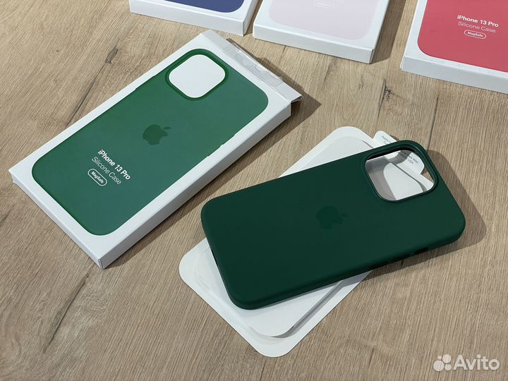 Чехол Silicone Case MagSafe iPhone 13 Pro