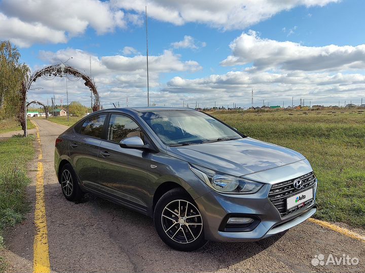 Hyundai Solaris 1.6 AT, 2017, 131 265 км