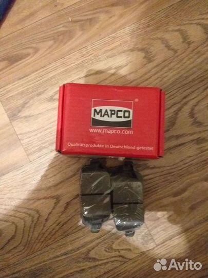 Колодки тормозные дисковые