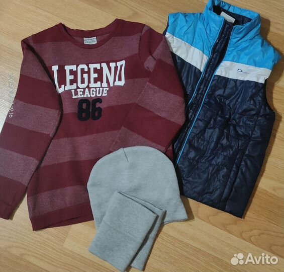 Жилетка Demix, джемпер Waikiki