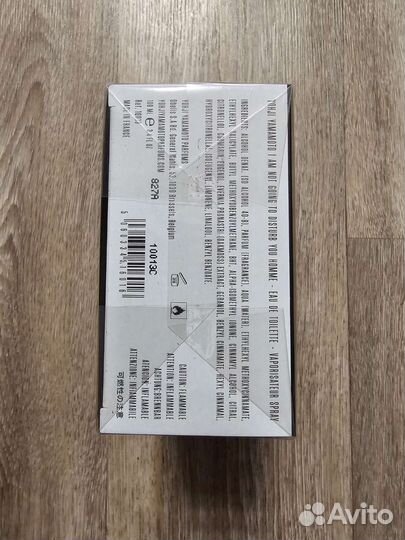 Туалетная вода yohji yamamoto