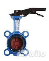 Затвор межфланцевый PN16 DN50 ручка Tecfly