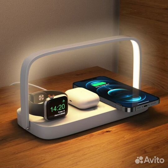 Беспроводное зарядное устройство с подсветкой