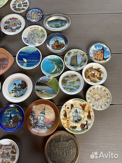 Тарелочки коллекционные из разных стран