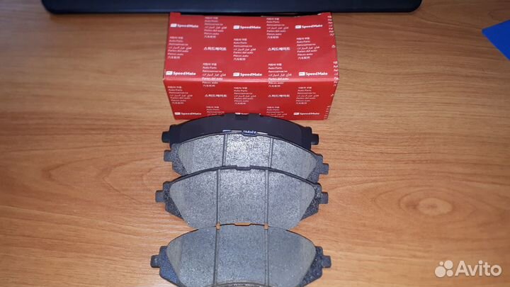 Колодки тормозные передние Шевроле Лачетти Дэу