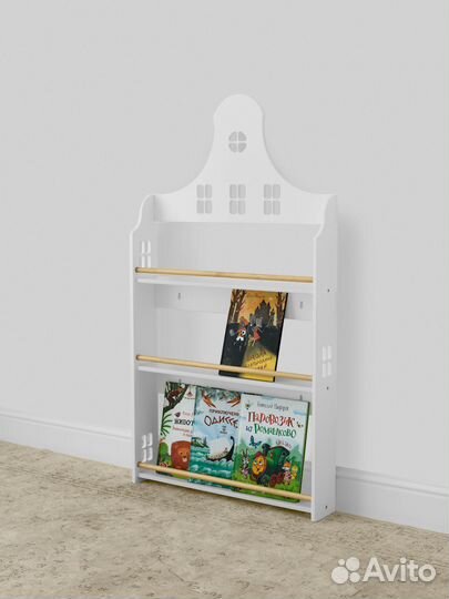 Стеллаж детский для книг 