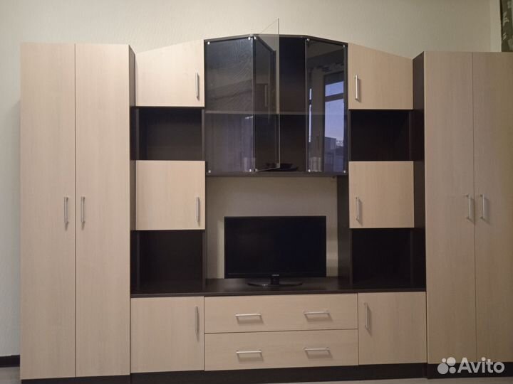 Стенка в гостиную со шкафом бу