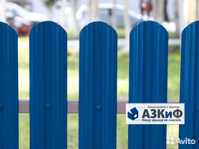 Штакетник металлический для забора