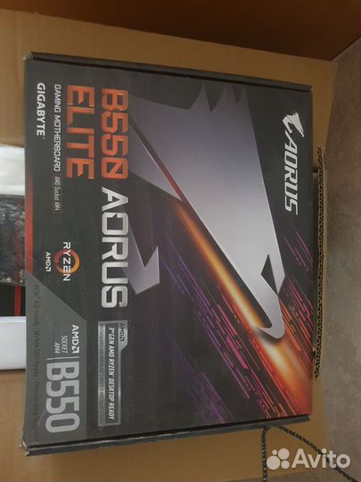 Материнская плата am4 b550 aorus elite