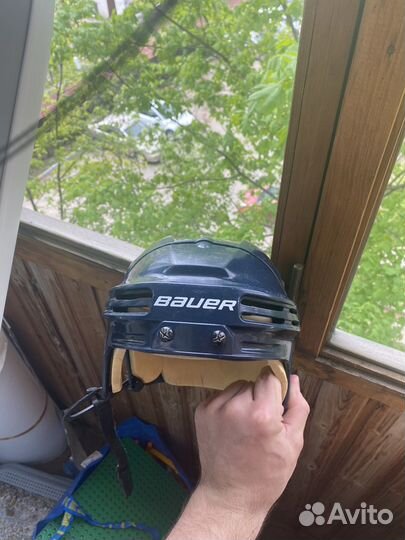 Самовывоз. Хоккейный шлем bauer 4500