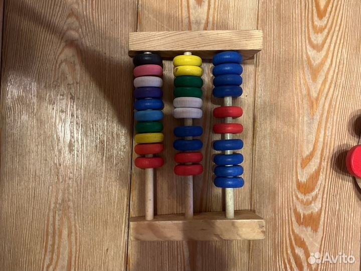 Деревянные игрушки plan toys