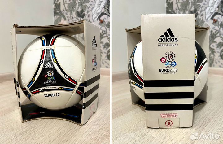 Футбольный мяч Adidas Tango Euro 2012 Новый