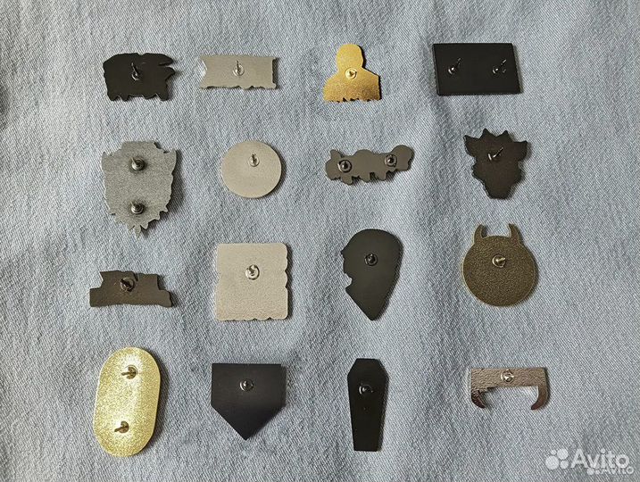 Значки Deep Purple, Pink Floyd, Type O Negative