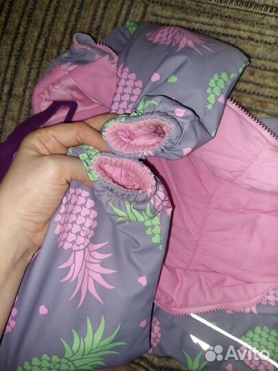 Демисезонный комбинезон на девочку 86 р