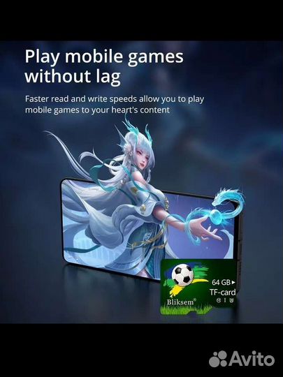 Карта памяти microSD 8 gb