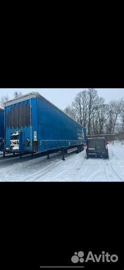 Полуприцеп бортовой Krone SD 24, 2001