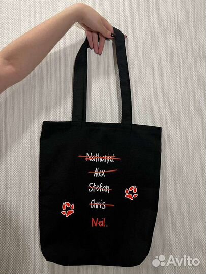 Лисья Нора мерч ручной работы Нил Джостен