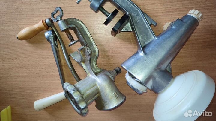 Мясорубка 1966 и соковыжималка СССР