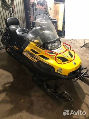 Решетки капота Ski-Doo Lynx 605350924 605350923