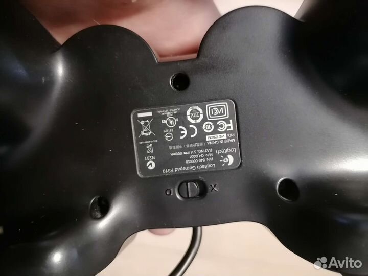Гейпад Logitech f310