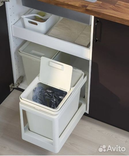 Контейнер икеа холлбар, 22 л